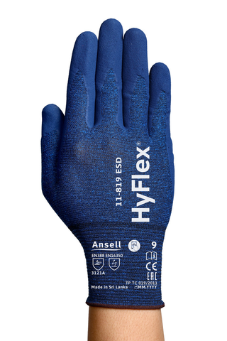 Ansell HyFlex™ 11-819 ESD Gloves